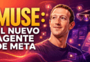 Muse de Meta: el agente personal de Zuckerberg que conquista millones de descargas Portada editorial de Mark Zuckerberg en primer plano, con rostro reconocible y expresivo, rodeado de un entorno tecnológico que representa el ecosistema de Meta y los agentes personales, con el titular «MUSE: EL NUEVO AGENTE DE META».